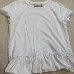 Abercrombie peplum t-shirt top